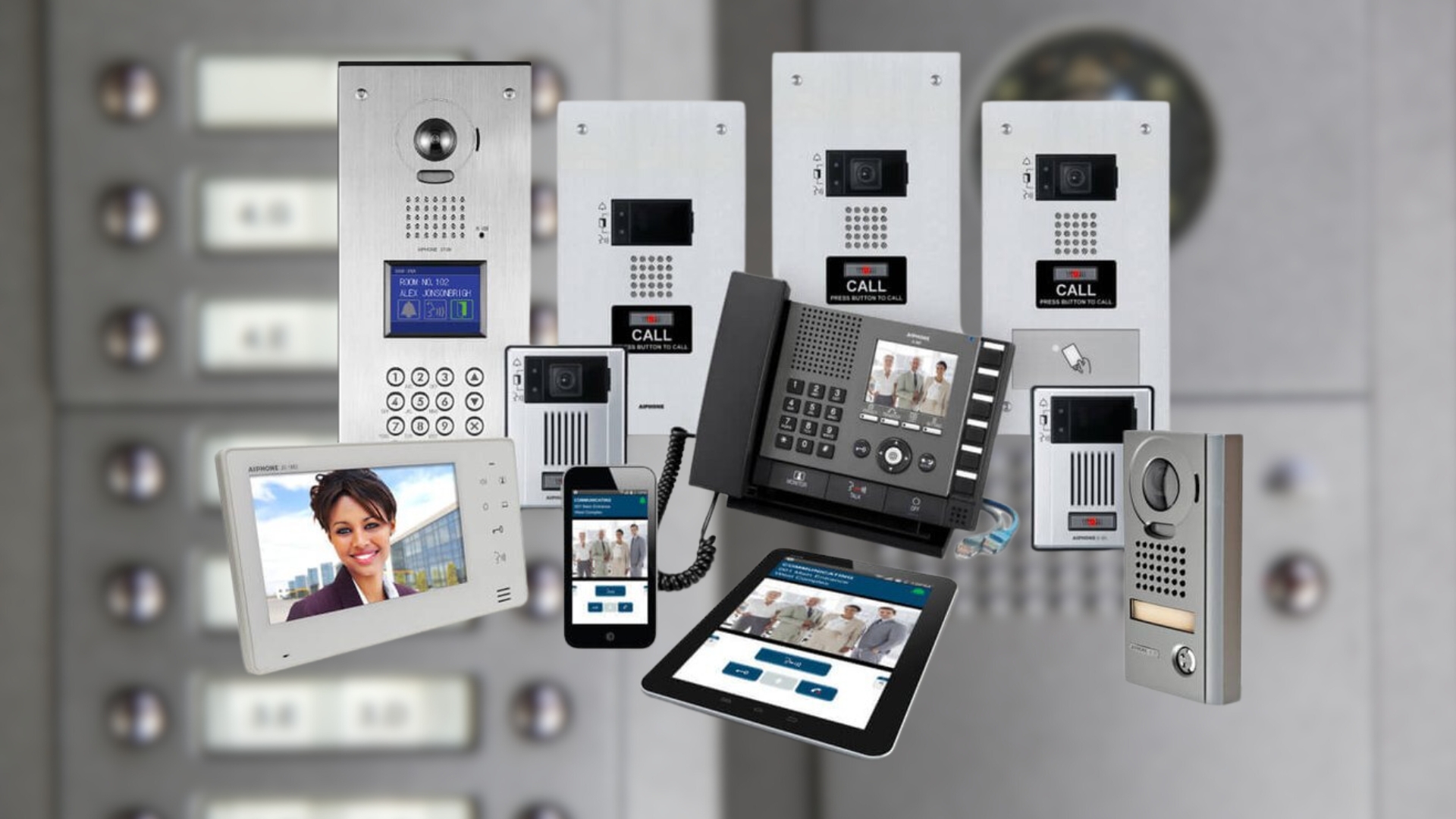 Some types of home intercom systems